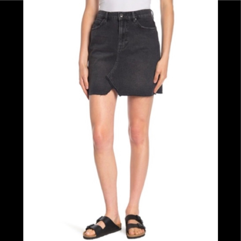 Free People Hallie Denim Mini Skirt